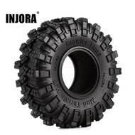 INJORA Kraken Claw 1.0 Micro Crawler Tires Soft Mud Terrain Tires for Axial SCX24 FMS FCX24 Enduro24 C10 JLU AX24 (T1007)