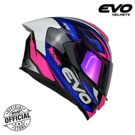 EVO GT-PRO Tremor Full Face Dual Visor Helmet Motorcycle With Free Clear Lens