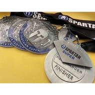 「限量城市賽」2018 Taoyuan Super Spartan Race桃園斯巴達障礙路跑完賽紀念獎牌