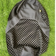 LEATHER SEAT FOR ALL MIO VARIO MOTORCYCLES 3D CHESS FRONT XRIDEBEAT - 3D chess seat leather - 3D che