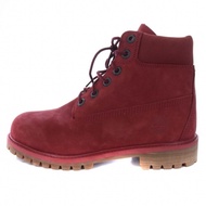 Timberland short boots suede 22.5 cm red
