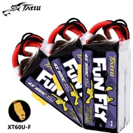 Upgrade TATTU FUNFLY 100C 4S 1550mAh 14.8V LIPO Battery For RC Helicopter Quadcopter FPV Racing Dron