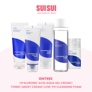 ISNTREE Hyaluronic Acid Aqua Gel Cream | Toner | Moist Cream | Cleansing Foam