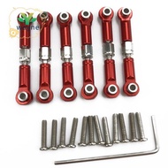 6Pcs Adjustable Metal Linkage Pull Rod Front /Rear Servo Link for  A949 A959 A969 A979 K929 RC Car U