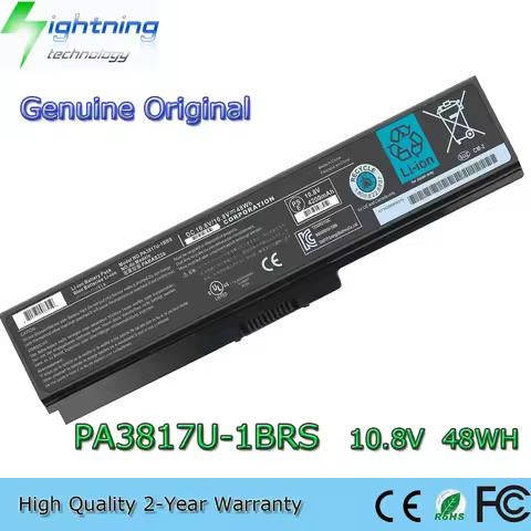 New Original PA3817U-1BRS 10.8V 48Wh Laptop Battery for Toshiba Satellite L745 L750 L755 L755D etc.