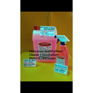 ECARE PINKLEMON MULTIPURPOSE:DISINFECTION&CLEANER:HospitalGrade&FoodGrade/5L/RM23: