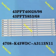 1SET 43PFT4002 43PFT4002S/98 43PFT4082S/98 43PFT5853/68 PHILIPS 43“ LED TV BACKLIGHT / LAMP TV (READY STOCK) 43PFT4002 43PFT5853