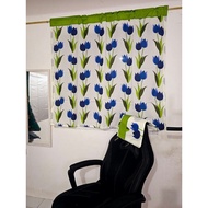 CHALKBOARD/BLACKBOARD CURTAIN 4FT, Sold per 1pc,Geena Curtain /Monalisa Curtain