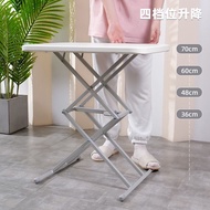 Foldable Table Lifting Laptop Table No-installation Bedroom Dormitory Study Desk Load-bearing 100kg 