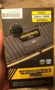 Corsair Vengeance LPX DDR4 DRAM 3600 C18 16GB Kit (2x8GB)