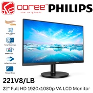 PHILIPS 22" 221V8/LB 75HZ VA / 22E1N1100/69 120HZ(OC) IPS FLAT FULL HD LCD MONITOR (4MS, INPUT: HDMI