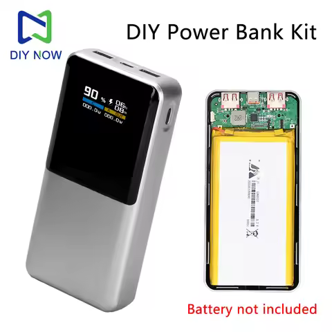 22.5W Fast Charging Power Bank Mainboard 3.7V Ternary Lithium Battery Mainboard DIY Power Bank Modul