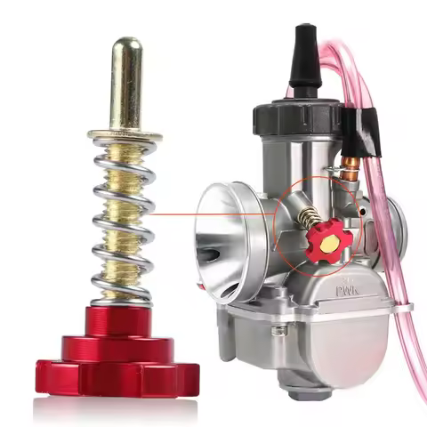 Motorcycle Fuel Idle Speed Adjuster Screw Carburetor Air Fuel Mixture For Keihin PWKⅠ Ⅱ Ⅲ Ⅳ 21/24/26
