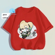 All Size Delta Force Game Logo Kids T-shirt Baju Budak Ready Stock