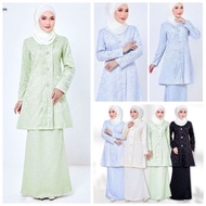 Iryna Kebaya Moden Ironless. 807 Iryna Ironless Kebaya Kurung Moden. Free Brooch. Baju Kebaya Moden.