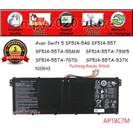 Acer SPIN 5 SP513 SP513-54N SP513-54N-591N SP513-55N-7865 AP18C7M AP18C7K Laptop Battery Replacement