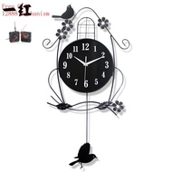 [Meimeier] Yihong Modern Decoration Swing Wall clock Wall Watch Unique clock Living Room Creative clock Quartz clock clock clock