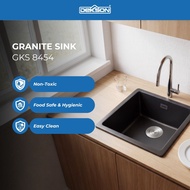 DEKKSON Kitchen Sink Sink Dapur Anti Gores & Tahan Panas GKS 8454   Grey