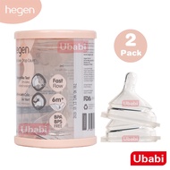 NEWONECB | Hegen Teat PCTOTM Feeding Bottle Hegen Nursing Bottle Teat Nipple Pacifier for Hegen Wide
