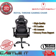 Gaming Freak Royal Throne Gaming Chair High-Quality PU Leather | 4D Armrest | Memory Foam Support