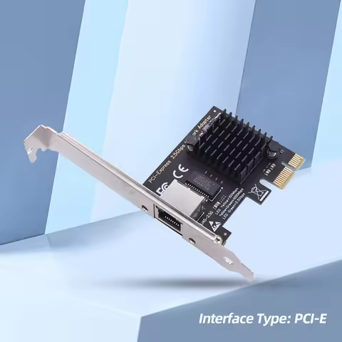 1/2/4 Port 2.5GB PCIe Network Card Gigabit Ethernet Card RTL8125BG Chip PCIe Gigabit Network Card Co