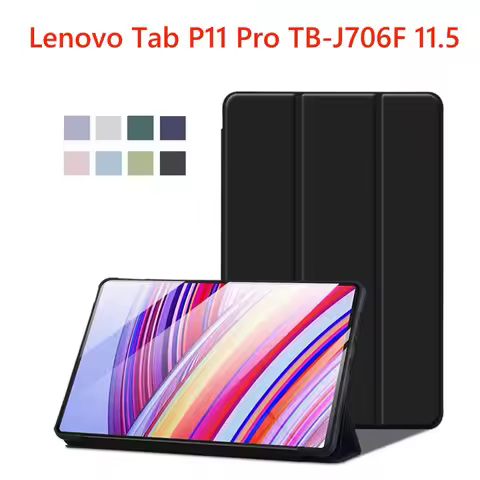 For Lenovo Tab P11 Pro TB-J706F TB-J716F 2021 11.5 inch Soft Silicone Cover For Lenovo Tab Xiaoxin P