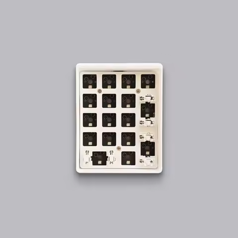 Keebox Numpad 3D Printing 17 Keys Hot Swappable Wired Mode RGB 5 Pin Support Online Remap Key DIY Sm