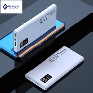 (Malaysian bulk stock) Super fast charging 40w large capacity 10000mAh power bank PD22.5w two-way fa