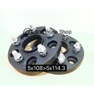 2Biji Tayar Wheel Spacer 5x108 Convert 5x114.3 Wheel Adapter 15mm,20mm 65ID 67OD Specer Rim