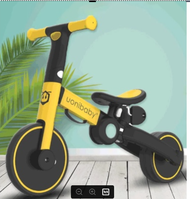 CRAZY-TOYS Happy Baby Balance Bike 3 in 1 Happybaby 3 Wheel Kids Balance Bike MODEL: 111