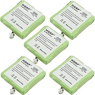 HQRP 5-Pack Phone Battery Compatible with Fritz!FON DECT MT-D/MT-D VOIP DECT/MT-D AVM20002434 / VOIP DECT / 36F6 Cordless Telephone