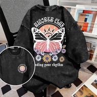 My-T Korean Style Fashion Shirt Vintage Street "Rigorer Glub" Pattern Oversized Soft And Comfortable