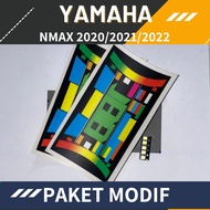 STICKER lcd SPEEDOMETER NEW NMAX 2020-2024 PAKET MODIF