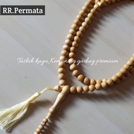 KAYU 8mm yellow wooden rosary 99 grains