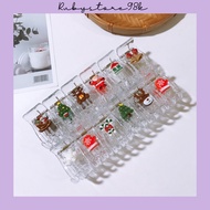 Wholesale of 12 3D crab claw clips shaped like soft drinks, Christmas, fruits, animals