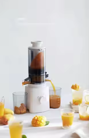 220V olayks Large Mouth Juicer Automatic Home Juice Extractor Pulp Separation AL