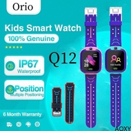 Q12 smart watch for KIDS 2022 original 4G GPS Smart Watch for kids smart watch Bluetooth Call SmartWatch for children SOS smart watch【AOXY】