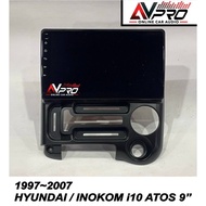 1997~2007 HYUNDAI / INOKOM i10 ATOS OEM 9" Android WiFi GPS USB MP4 Video Player