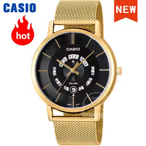 Casio watch for men simple fashionable Waterproof large dial Quartz Watch reloj casio hombre free sh
