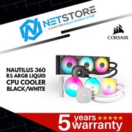 CORSAIR NAUTILUS 360 RS ARGB Liquid CPU Cooler (BLACK/WHITE)