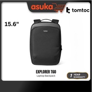 Tomtoc Explorer T60 Laptop Backpack 15.6 Inch / 15L Office Bag Men Bagpack M-Book Bag - Beg Lelaki