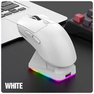 K-Snake X11 Wireless Mouse Games เมาส์ไร้สาย RGB Bluetooth/2.4G 6 โหมด/DPI Iการชาร์จด้วยฐานแม่เหล็ก 