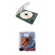 TECHCHIP-Transparent CD Player Portable English Learning Repeater CD Disc Album MP3 Player Music CD