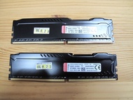 Kingston金士頓 HX424C15 /16 16G DDR4-2400桌上型(雙面)記憶體(二支一組)