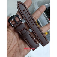 Alexandre Christie 20mm Brown AC Leather Strap