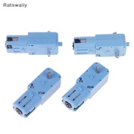 Ratswaiiy DC 3V-6V 1:90 Blue Gear Motor All Metal/Half Metal Single Axis Gear Motor Robot Intelligen