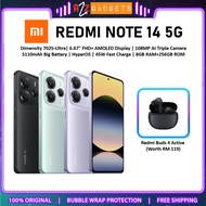 Redmi Note 14 5G | Note 14 4G (8GB RAM + 256GB ROM) - 1 Year Xiaomi Malaysia Warranty