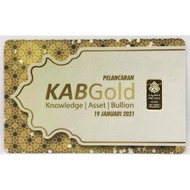 Ready Stock : KAB Gold Bar 0.5g Limited Edition Mint Bar (Au 999.9)