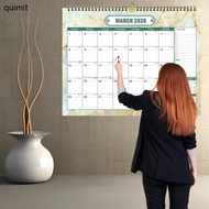 QUIM 2026-2027 Wall Calendar 18 Month Calendar Planner Runs from Jan 2026 to Jun 2027