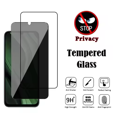 3D Privacy Anti-spy Screen Protectors For Xiaomi Poco C61 C65 C71 C75 C81x Pro C85x Protective Clear